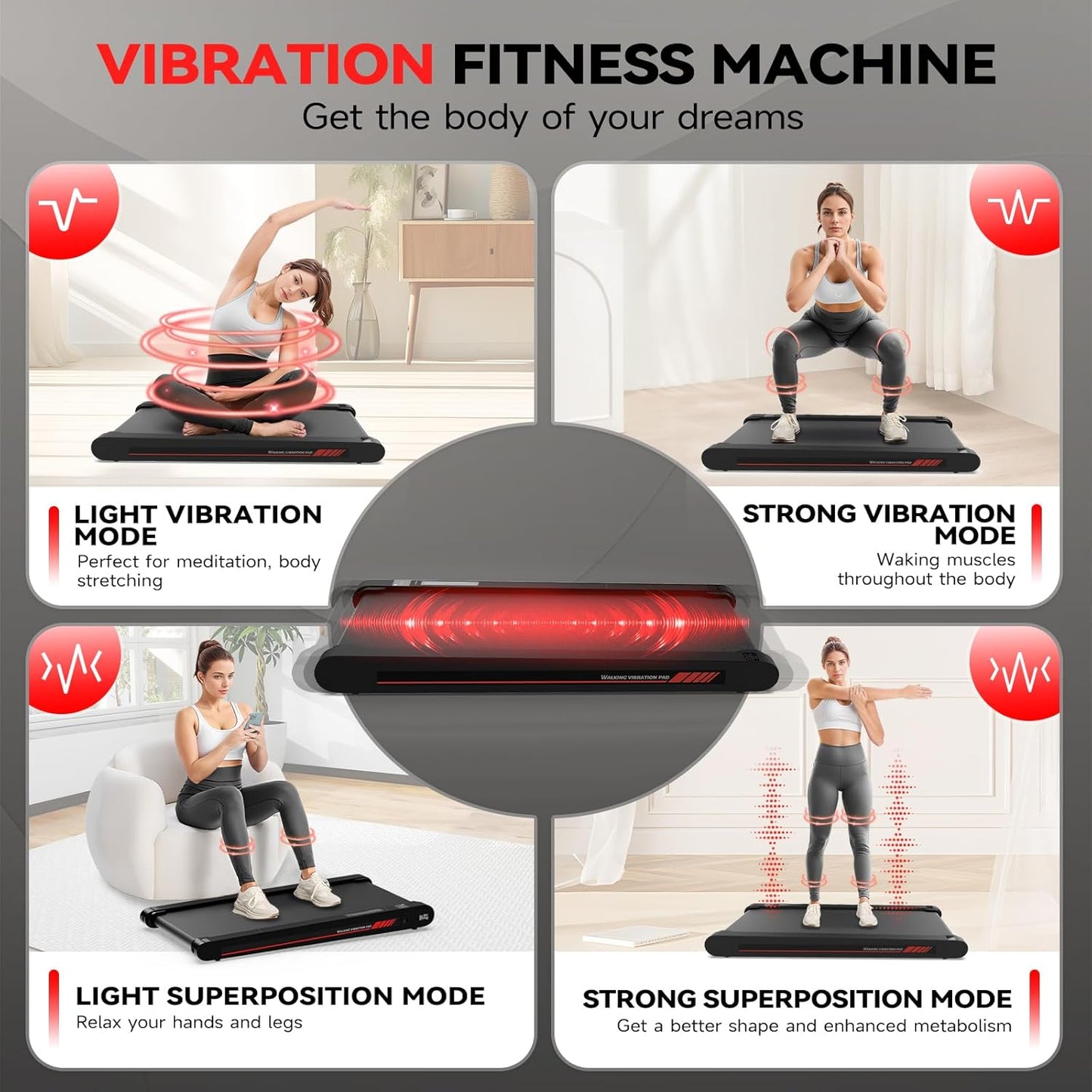 3 in 1 Walking Vibration Pad