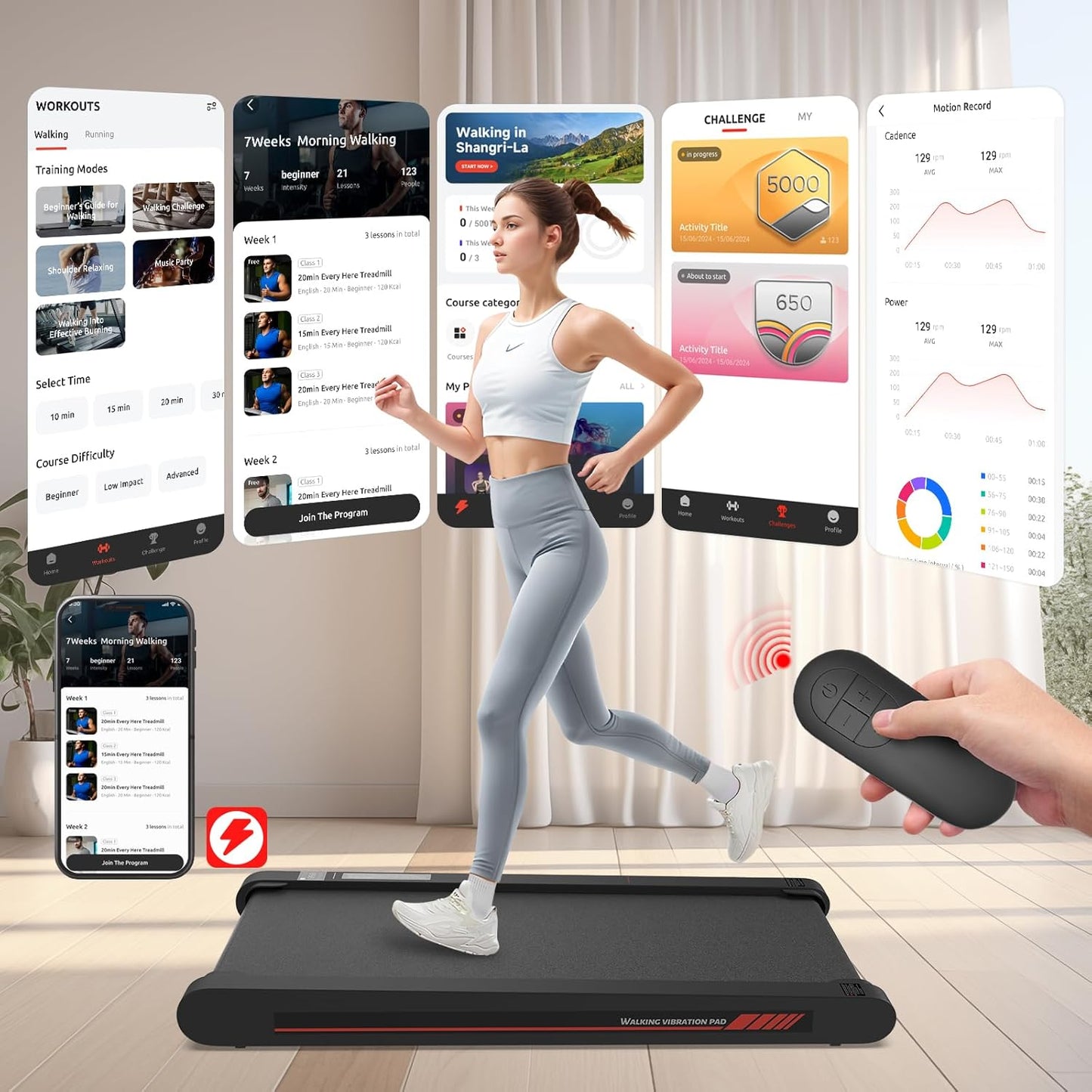 3 in 1 Walking Vibration Pad